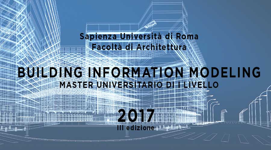 Master BIM la sapienza architettura roma